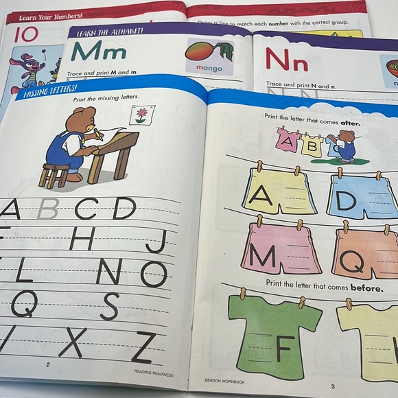 3 Bendon activity workbooks for coloring, drawing, word problems and more. - Picture 9 of 12